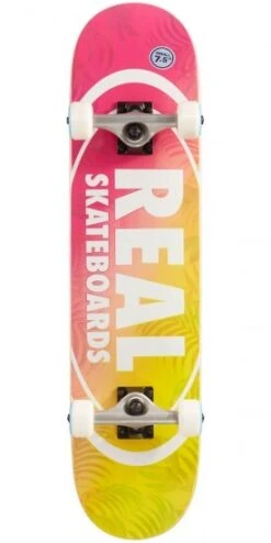 Real Complete Island Oval Pink/Yellow 7.5 Inch Width