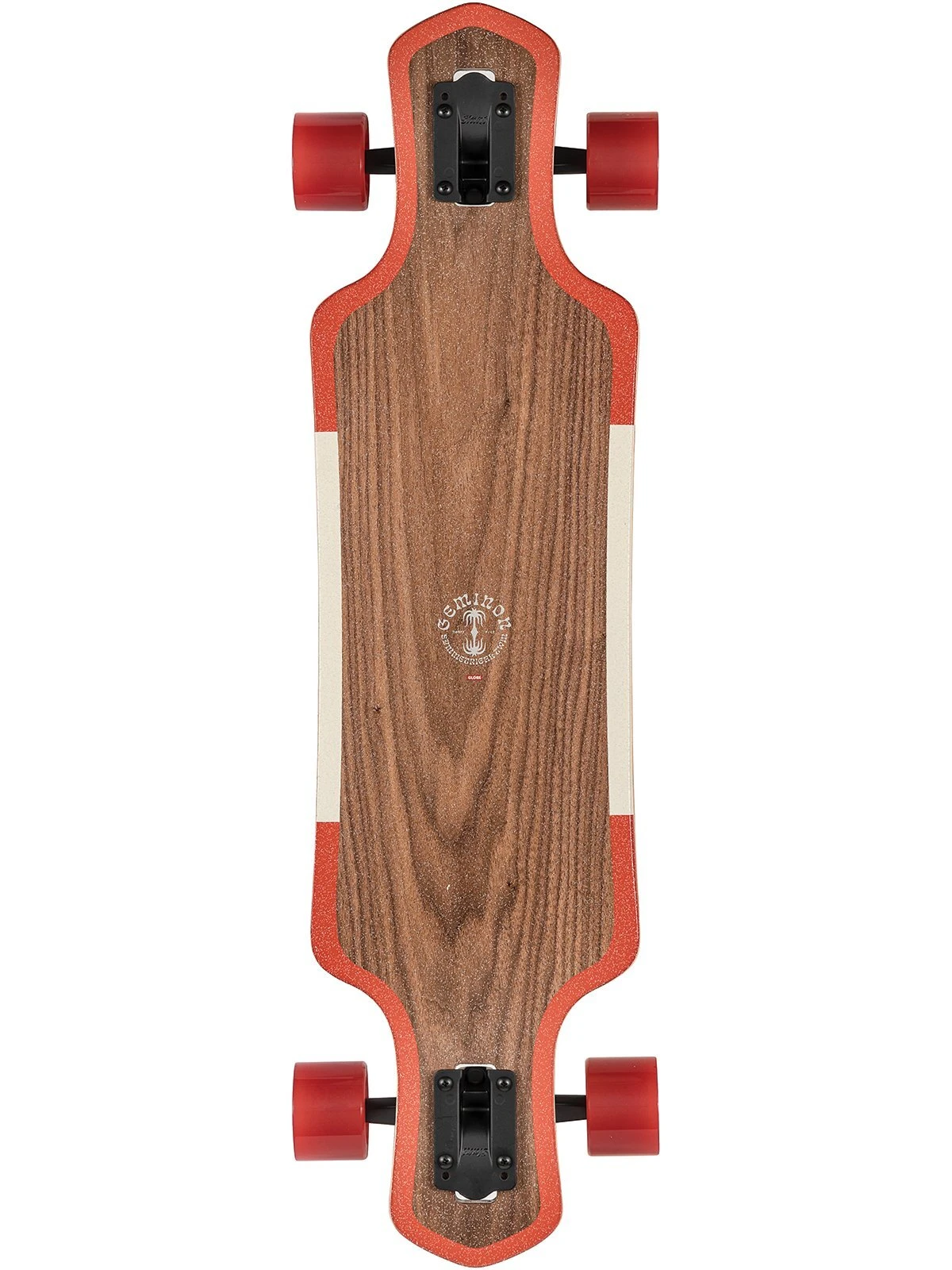 Globe Complete Geminon Longboard Walnut Cockatoo 35 Inch 4 Globe Complete Geminon Longboard Walnut Cockatoo 35 Inch - Image 2