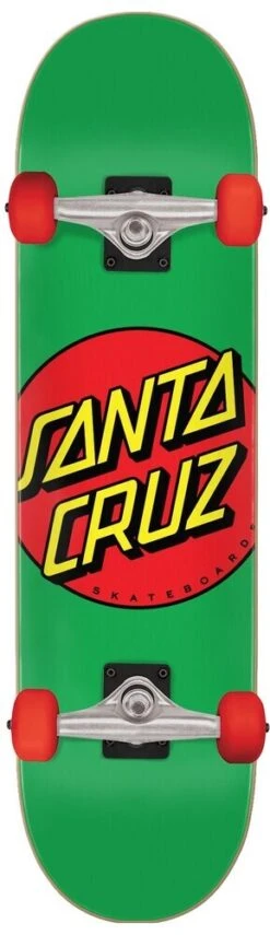 Santa Cruz Complete Classic Dot Mid Green 7.8 X 31