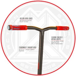 Madd Gear Complete Scooter Kick Extreme 20 Red/Blue -Skateboard Series Store 210.420 4