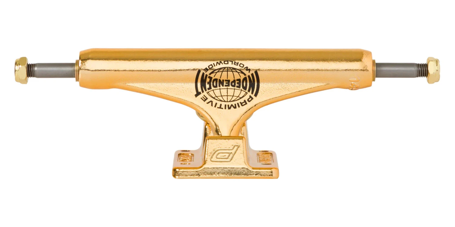 Independent Trucks Primitive Mid Gold 139 (8.0 Inch Width) 5 Independent Trucks Primitive Mid Gold 139 (8.0 Inch Width) - Image 3