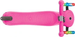 Globber Scooter Primo 3 Wheel Light Up Wheels Neon Pink -Skateboard Series Store 423.110.3 3