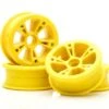 Evolve 7 Inch Hubs (Set Of 4) Yellow -Skateboard Series Store ACEVHU7IYE