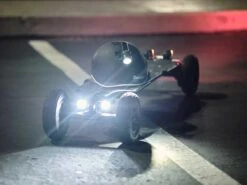 Evolve Shred Lights SL-R1 Rear - Extended Mount -Skateboard Series Store ACSHLICPSLEM.rear 1