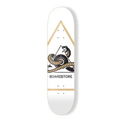 Boardstore Deck Wheel Bite White 7.0