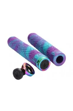 Envy Scooter Grips W. Scott Purple/Teal