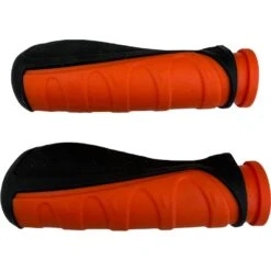 Inokim Handle Bar Grips Black Orange