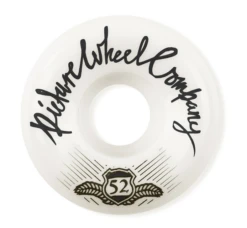 Picture Wheel Co Wheels Shield 83B Conical White/Black 52mm