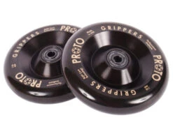 PROTO Wheels Classic Grippers 110mm Black On Black