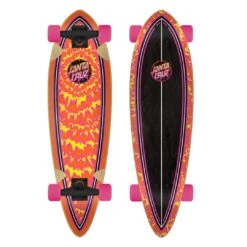 Santa Cruz Complete Toxic Dot Pintail Cruzer 9.2 X 33