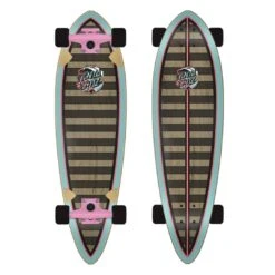 Santa Cruz Complete Longboard Wave Dot Splice Pintail 9.2 X 33