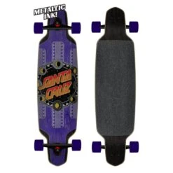 Santa Cruz Complete Phase Dot Drop Down Longboard 9.5 X 37.5