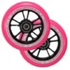 Envy Wheels 100mm 2pk Black/Pink -Skateboard Series Store W100BKPK2PK