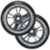 Envy Wheels 100mm 2pk Oil Slick/Black