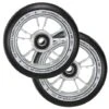 Envy Wheels 100mm 2pk Silver/Black