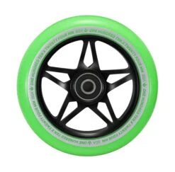 Envy S3 Black/Green110mm Scooter Wheel
