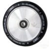 Envy Scooter Wheel Hollowcore Black/Polished Silver 120mm (Single) -Skateboard Series Store W120HCPO