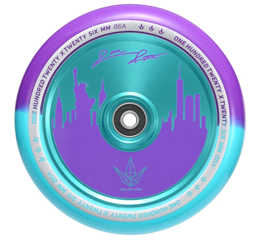 Envy Scooter Wheel Jon Reyes 120mm Purple/Teal 3 Envy Scooter Wheel Jon Reyes 120mm Purple/Teal