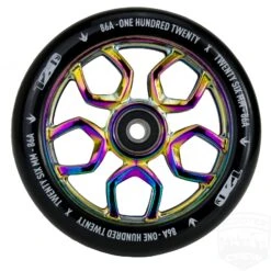 Envy Scooter Wheel Lambo Oil Slick/Black 120mm (Single)