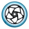 Envy Scooter Wheel 30mm Width Black/Teal 120mm (Single)