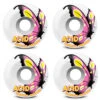 Acid Wheels Type A 52mm (99a) Butterfly White -Skateboard Series Store aciwhe.ta .bf .52