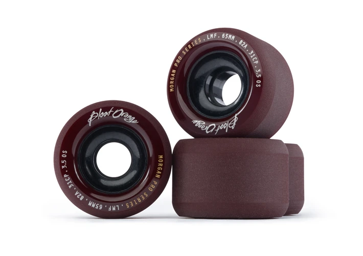 Blood Orange Wheels Morgan Pro 65mm 82a Maroon 3 Blood Orange Wheels Morgan Pro 65mm 82a Maroon