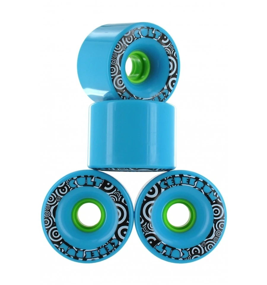 Cult Wheels Cerebrum 71mm Blue 5 Cult Wheels Cerebrum 71mm Blue - Image 3