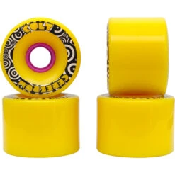 Cult Wheels Cerebrum 71mm Yellow 5 Cult Wheels Cerebrum 71mm Yellow -Skateboard Series Store cultwhe.cer .71.yel 1