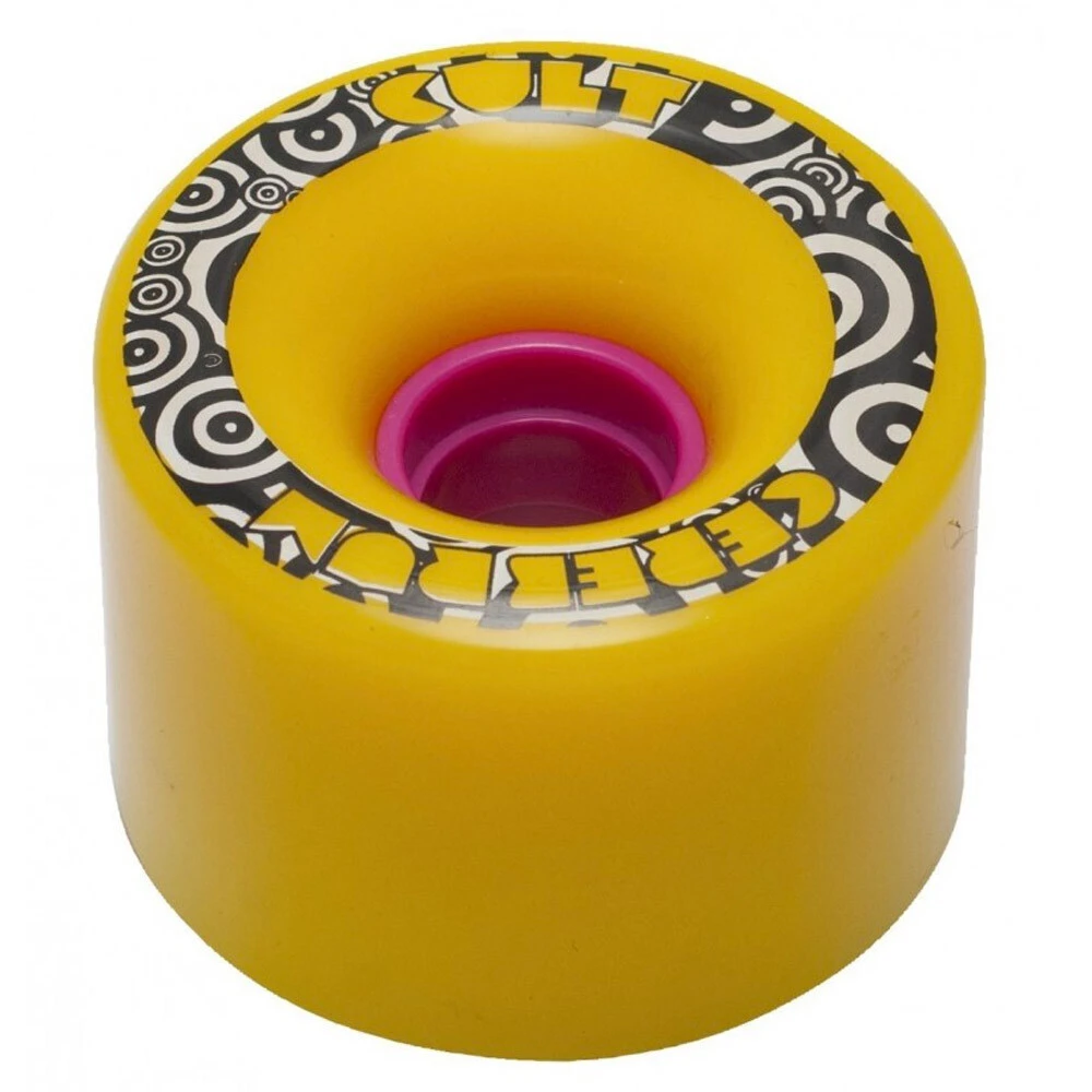 Cult Wheels Cerebrum 71mm Yellow 3 Cult Wheels Cerebrum 71mm Yellow