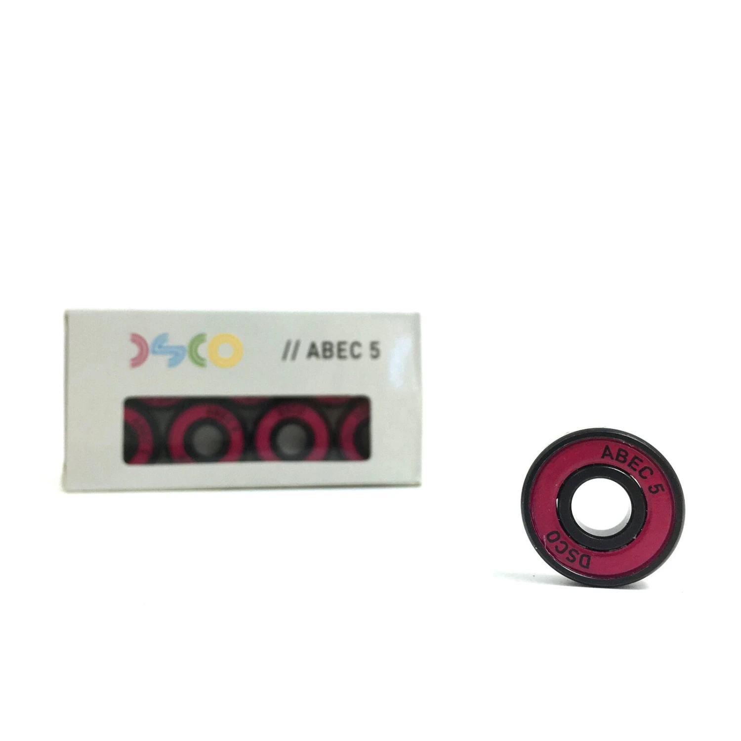DSCO Bearings Abec 5 Pink 3 DSCO Bearings Abec 5 Pink