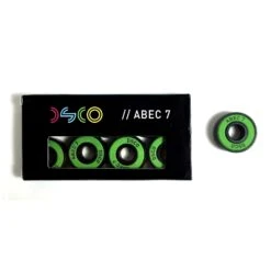 DSCO Bearings Abec 7 Green -Skateboard Series Store disbea.03 1
