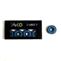DSCO Bearings Abec 7 Cyan Blue -Skateboard Series Store disbea.04 1