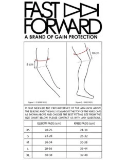 Fast Forward THE ROOKIE Knee And Elbow Pad Set -Skateboard Series Store ff.rookie.combo 2