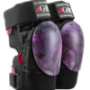 GAIN Protection THE SHIELD Knee Pads Purple Black Swirl 1 GAIN Protection THE SHIELD Knee Pads Purple Black Swirl -Skateboard Series Store gain.shld .knee .purp