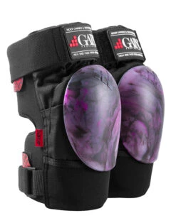 GAIN Protection THE SHIELD Knee Pads Purple Black Swirl