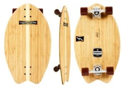 Hamboards Complete Biscuit 24 Inch Natural Bamboo TKP