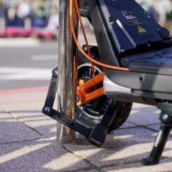 Inokim Flat Plate Padlock Lock Black Anti-Theft -Skateboard Series Store inklock.blk 2