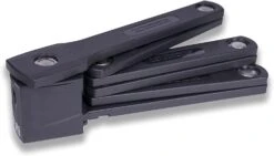 Inokim Flat Plate Padlock Lock Black Anti-Theft