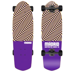 Madrid Complete Picket Illusion Purple 28.5 X 8.25