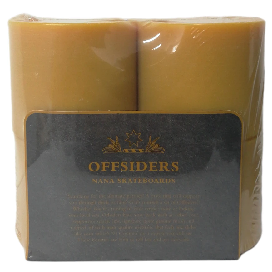 Nana Wheels Offsiders Gold 72mm 5 Nana Wheels Offsiders Gold 72mm - Image 3