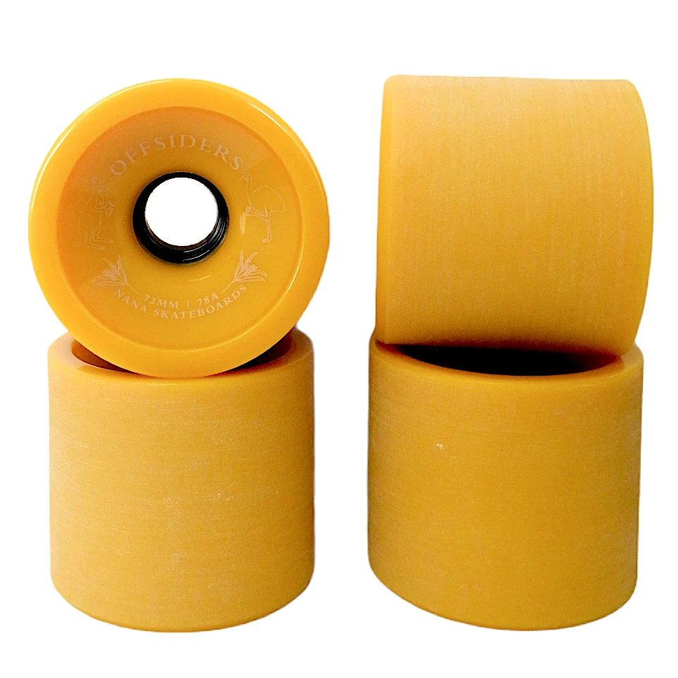 Nana Wheels Offsiders Gold 72mm 3 Nana Wheels Offsiders Gold 72mm