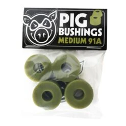 Pig Bushings (91a) Medium Olive -Skateboard Series Store pighar.b.oli .91 2
