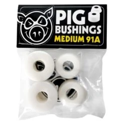 Pig Bushings (81a) Soft White -Skateboard Series Store pighar.b.wht .81 2
