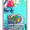Scram Griptape Tie Dye 10 Inch X 34 Inch -Skateboard Series Store scrgri.1.td