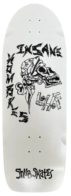 Snub Skates Deck Insane Hombres Big Pig 10.5 Inch Width