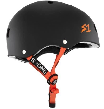S-One S1 Helmet Lifer Black Matte/Orange Strap 4 S-One S1 Helmet Lifer Black Matte/Orange Strap - Image 2