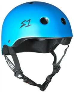 S-One S1 Helmet Lifer Cyan Blue Matte