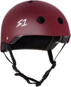 S-One S1 Helmet Lifer Maroon Matte
