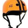 S-One S1 Helmet Lifer Bright Orange/Black Stripes 1 S-One S1 Helmet Lifer Bright Orange/Black Stripes -Skateboard Series Store sonhel.lif .org .00