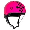 S-One S1 Helmet Lifer Pink Gloss/Black Checkers